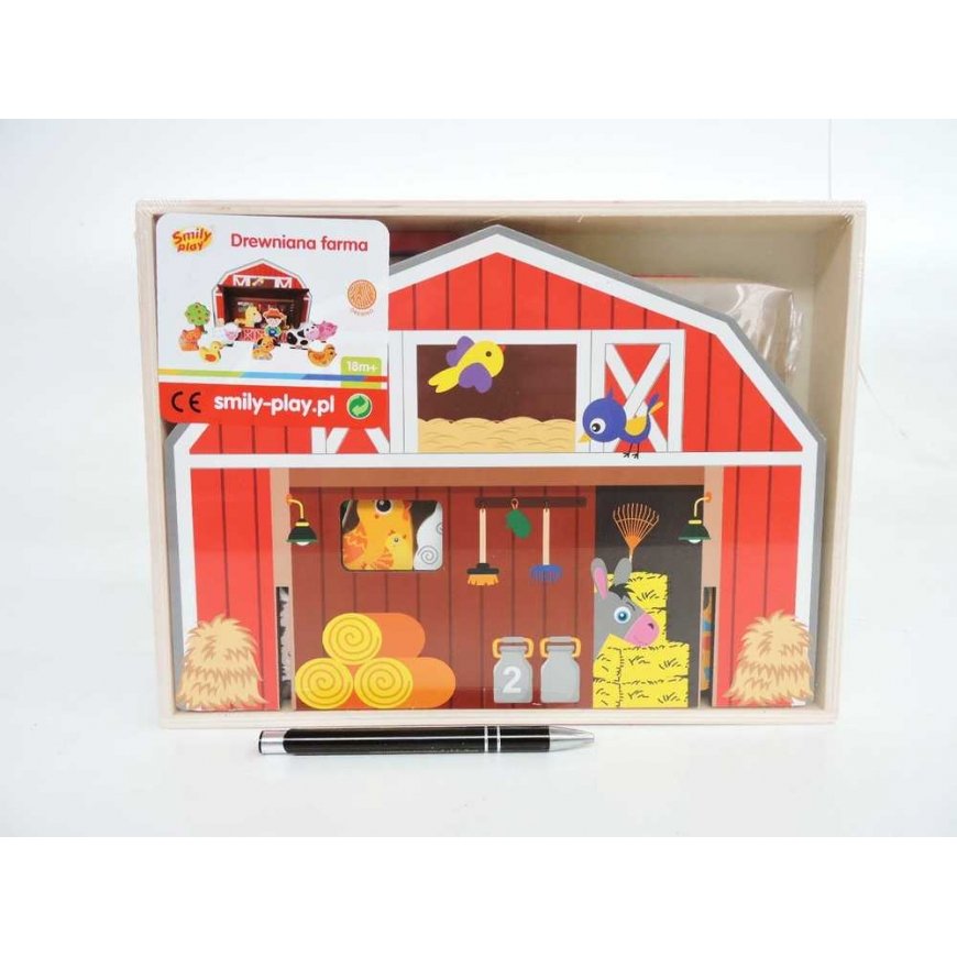 Anek Smily Play Farm wooden house SmilyPlay SPW84946 49467 – 2