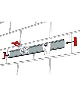 universal tool rack, 5 handles, Bruns [SB 5.07]