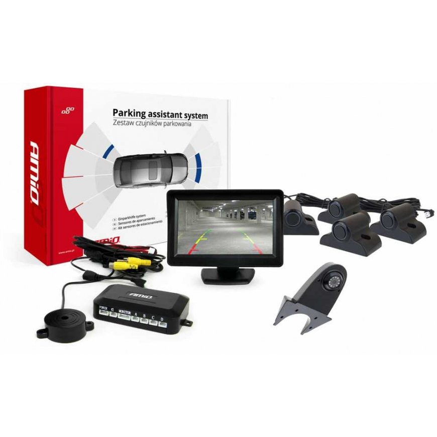 Amio Parking Sensor Kit TFT01 4