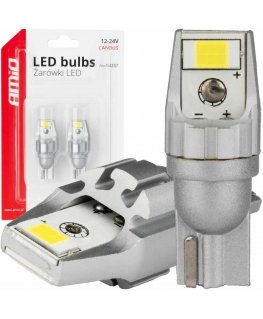 LED bulbs canbus t15 w16w 2smd 3570 white 12v 24v amio-04257