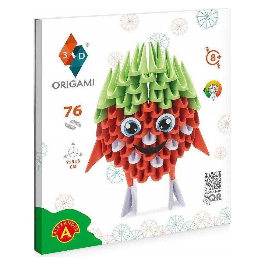 Alexander Origami 3D Strawberry / Strawberry 28270 – 3