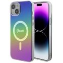 Case Guess GUHMP15SHITSK iPhone 15 / 14 / 13 6.1" wielokolorowy/rainbow hardcase IML Iridescent MagSafe Case Guess GUHMP15SHITSK iPhone 15 / 14 / 13 6.1" wielokolorowy/rainbow hardcase IML Iridescent MagSafe