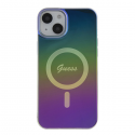 Case Guess GUHMP15SHITSK iPhone 15 / 14 / 13 6.1" wielokolorowy/rainbow hardcase IML Iridescent MagSafe Case Guess GUHMP15SHITSK iPhone 15 / 14 / 13 6.1" wielokolorowy/rainbow hardcase IML Iridescent MagSafe