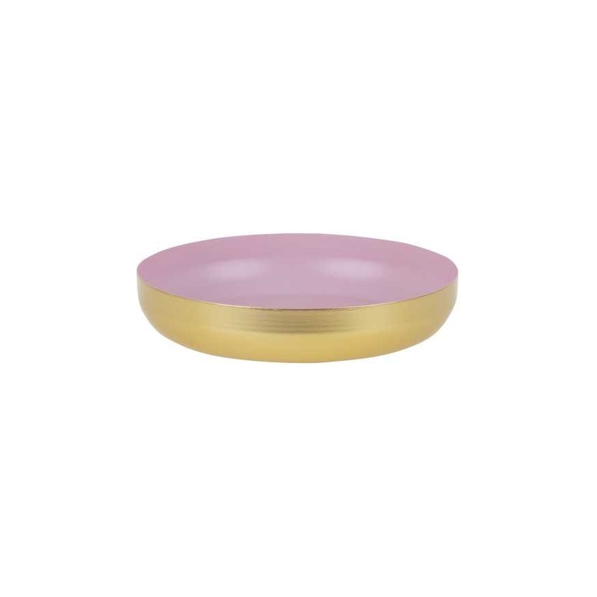 Myhome Cake Stand Soft Gold Pink