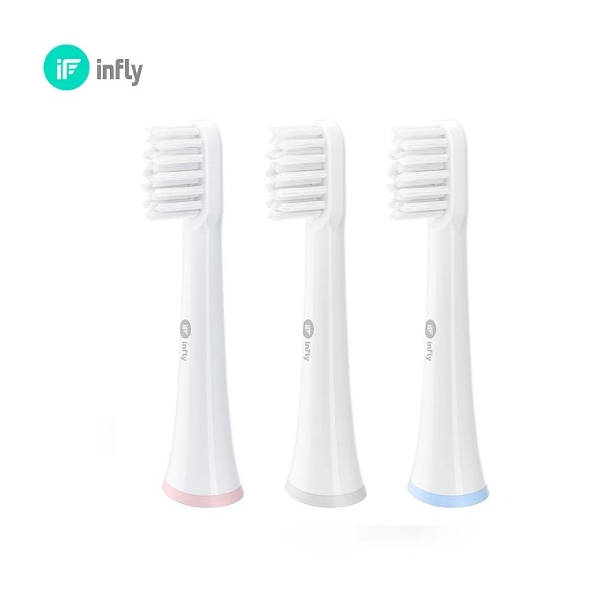 infly P20C | Toothbrush head | 3 pack