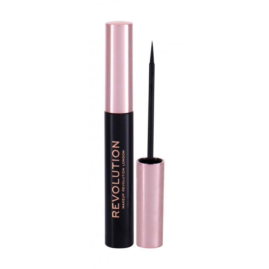 Makeup Revolution London Super Flick Eye Liner for Women, 4.5 ml