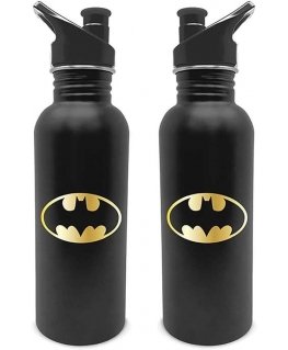 Gertuvė Pyramid Batman (Logo) metalinis vandens buteliukas (700ml)