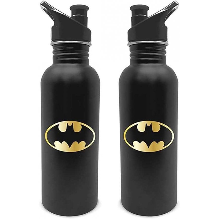 Gertuvė Pyramid Batman (Logo) metalinis vandens buteliukas (700ml)