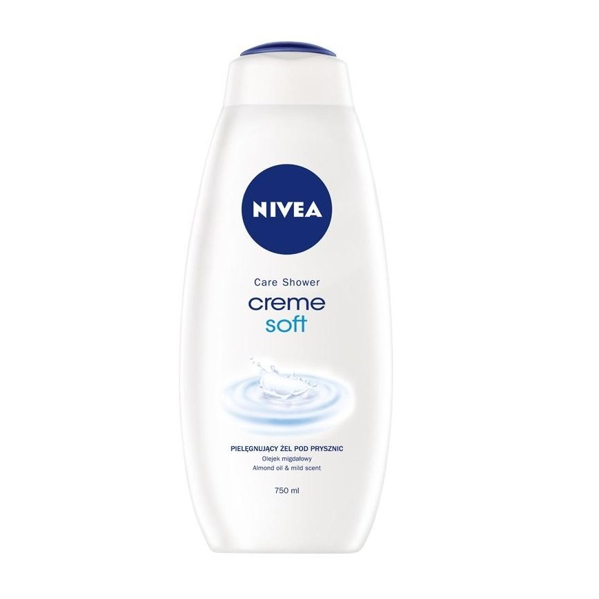 Dušo želė Nivea Creme Soft Care Caring, 750 ml