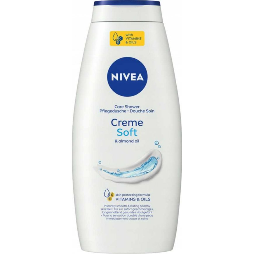Shower gel Nivea Creme Soft Care Caring, 750 ml – 2