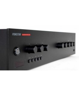 Amplifier Fonestar PROX-120Z - Strefowy wzmacinacz PA 120 W RMS, 100 V/4 Ω, player BT/USB/FM