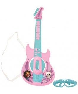 Usorteret Gabby's Dollhouse Electronic Lighting Guitar with Mic in glasses shape