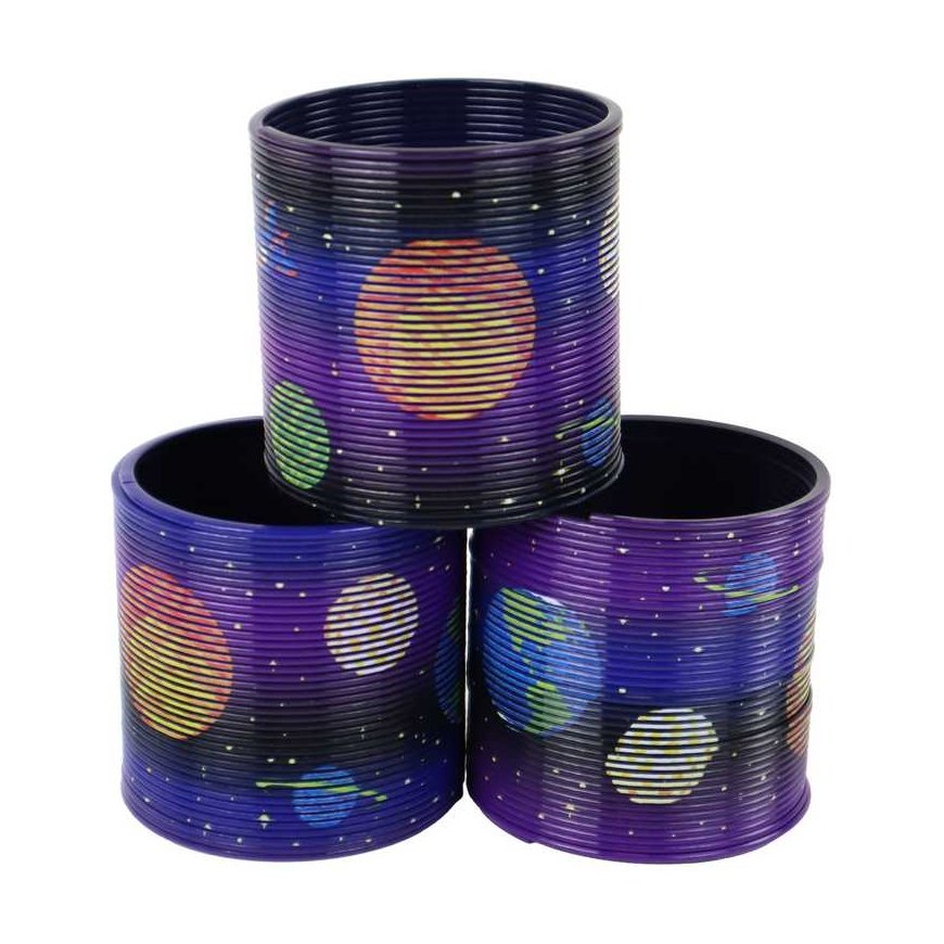 Lean Toys Iconic Spring Purple Planet Motif Relaxing 6 cm – 3