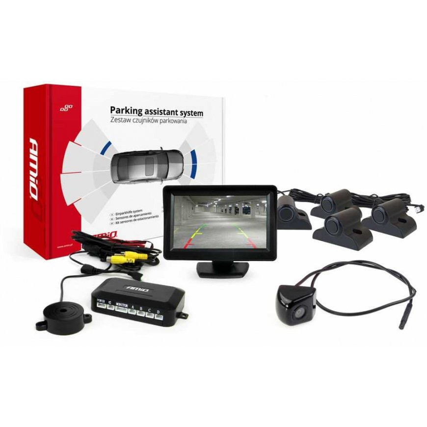Amio Parking Sensor Kit TFT01 4