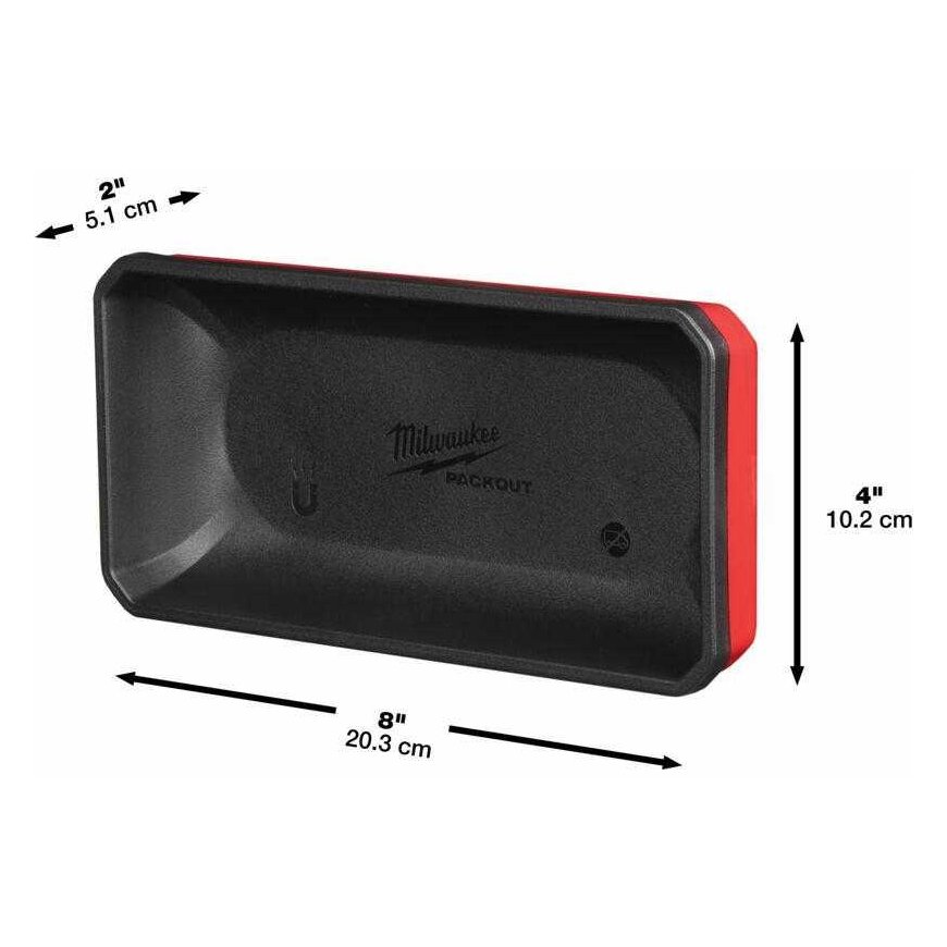 Milwaukee Accessories Supply MILWAUKEE PACKOUT MAGNETIC CONTAINER 10cm x 20cm – 2