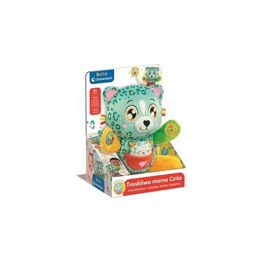 Clementoni Interactive toy for babies - cute cheetah