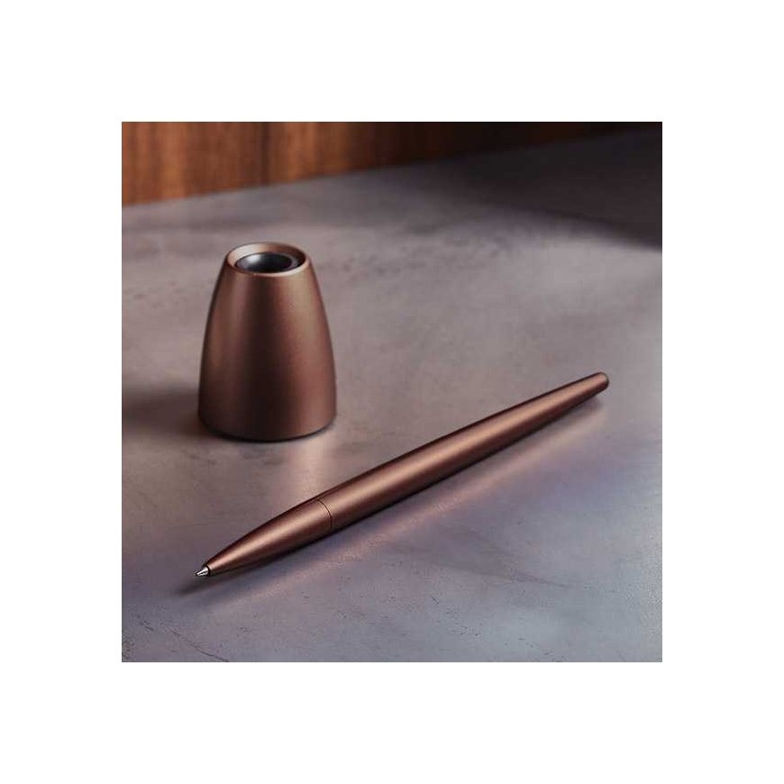 Lexon Scribalu pen with stand bronze color LS64BZ – 5