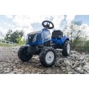 FALK Pedalinis traktorius New Holland Large su priekaba + atviras variklio dangtis 2 metams FALK Pedalinis traktorius New Holland Large su priekaba + atviras variklio dangtis 2 metams