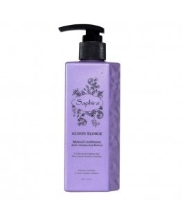 Conditioner for blonde hair Saphira Glossy For blonde hair Conditioner SAFGBC2, 250 ml