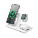 TECH-PROTECT QI15W-A45 3IN1 MAGNETIC MAGSAFE WIRELESS CHARGER WH TECH-PROTECT QI15W-A45 3IN1 MAGNETIC MAGSAFE WIRELESS CHARGER WH