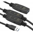 EXD Kabelis ilgiklis USB 3.0 AF – AM, 20m EXD Kabelis ilgiklis USB 3.0 AF – AM, 20m