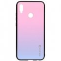 Huawei Y6 2019 Gradient Glass Case 2 Bubble Gum Huawei Y6 2019 Gradient Glass Case 2 Bubble Gum