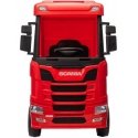 Lean Cars Battery Powered Car Scania 500R HL698 Red 4x4 Lean Cars Battery Powered Car Scania 500R HL698 Red 4x4
