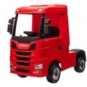 Lean Cars Baterija varomas automobilis Scania 500R HL698 Raudona 4x4 Lean Cars Baterija varomas automobilis Scania 500R HL698 Raudona 4x4