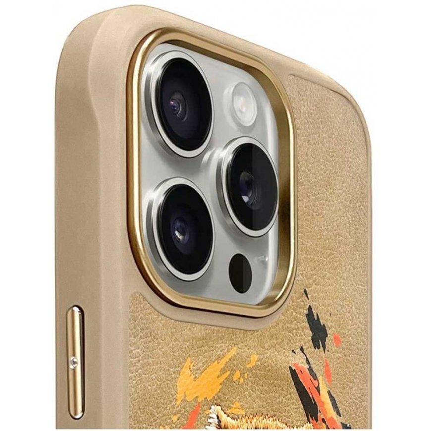Case Nimmy Tygrys MagSafe for iPhone 16 Pro Max jasnobrązovy – 3
