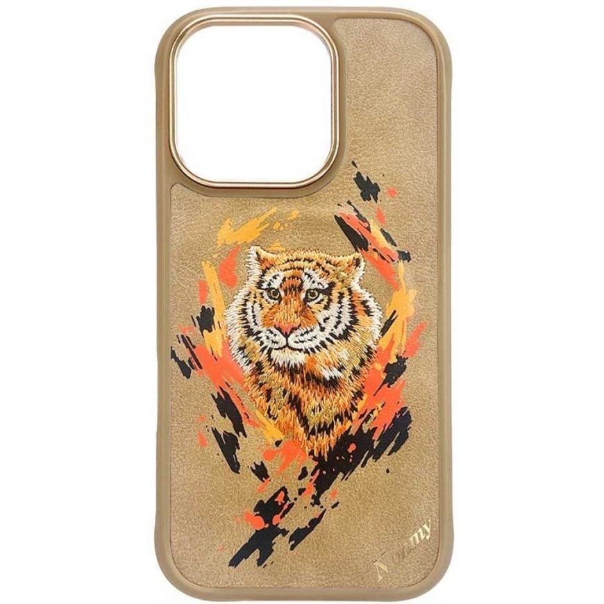 Case Nimmy Tygrys MagSafe for iPhone 16 Pro Max jasnobrązovy – 4