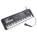 Lean Toys KEYBOARD with microphone - MQ-6102 Lean Toys KEYBOARD with microphone - MQ-6102