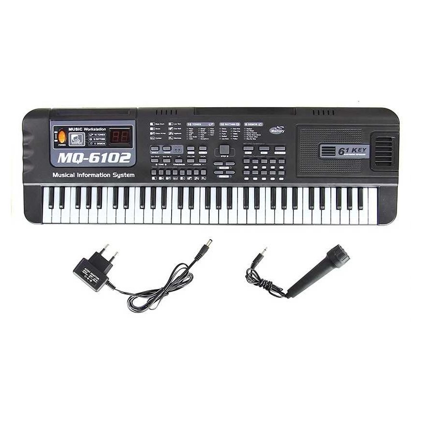 Lean Toys KEYBOARD with microphone - MQ-6102 – 3