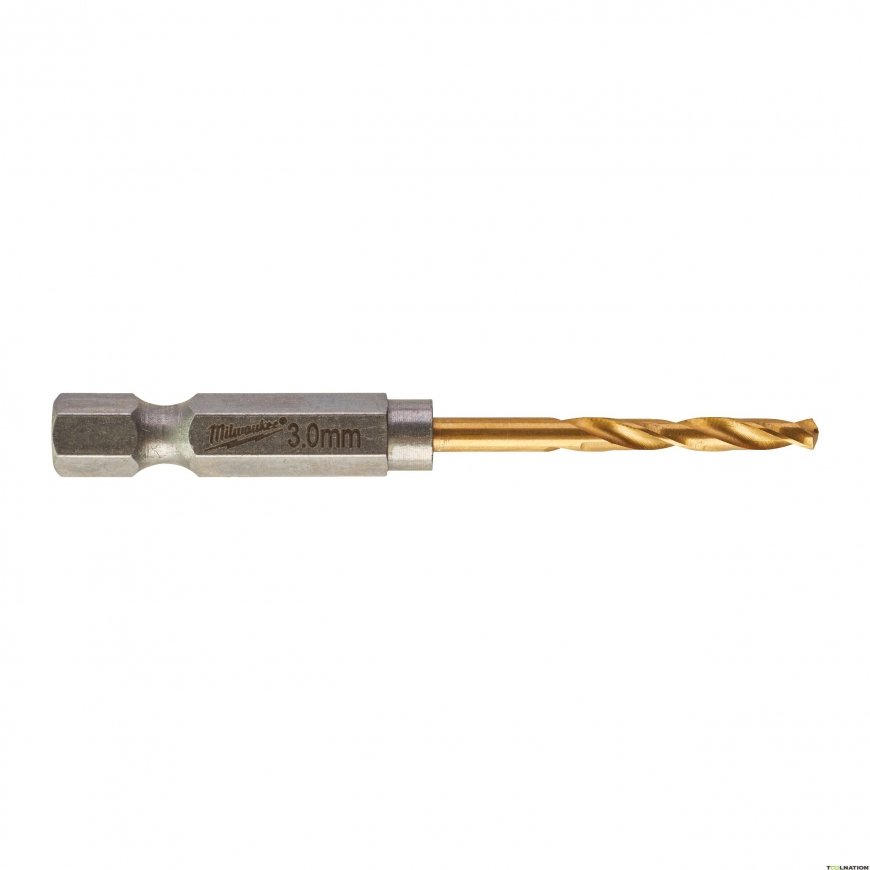 Grąžtas Milwaukee grąžtai METAL SWave HSS-G TIN 3,0mm UCHWYT HEX (10vnt.)