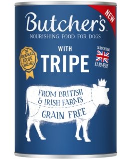Butcher's Pet Care Original Tripe 400g Liellopu gaļa Pieaudzis suns