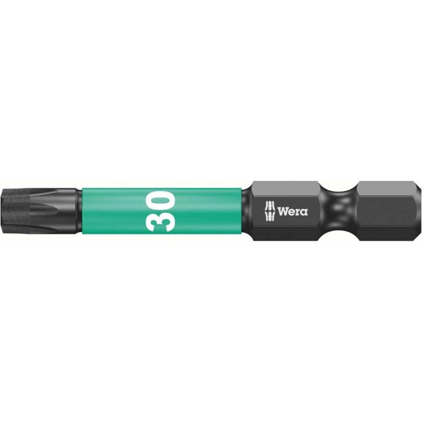 5 pcs. Impaktor 1/4" impact bits for screws with TORX socket, size TX30/50mm, Wera [05057666001] – 2
