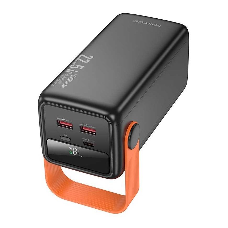 External battery Power Bank Borofone BJ66A 22.5W+PD20W 50000mAh black – 3