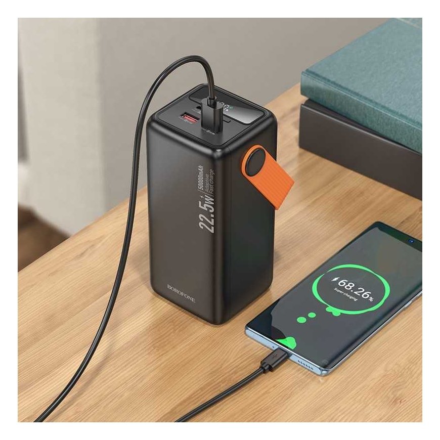External battery Power Bank Borofone BJ66A 22.5W+PD20W 50000mAh black – 4