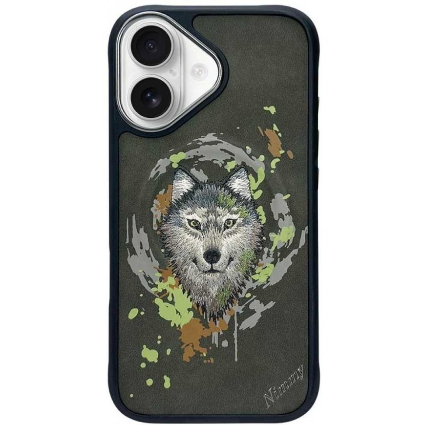 Nimmy Wilk MagSafe Apple iPhone 16 dėklas telefonui pilkos spalvos