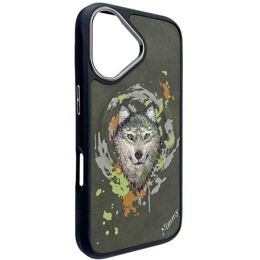 Nimmy Wilk MagSafe Apple iPhone 16 dėklas telefonui pilkos spalvos – 5