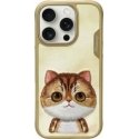 Nimmy etui iPhone 16 Pro 6.3" khaki Big Eyed Pet 2.0 Cat