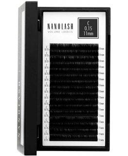 Nanolash Volume Lashes Dirbtinės blakstienos 0,15 C 11 Mm 1 U