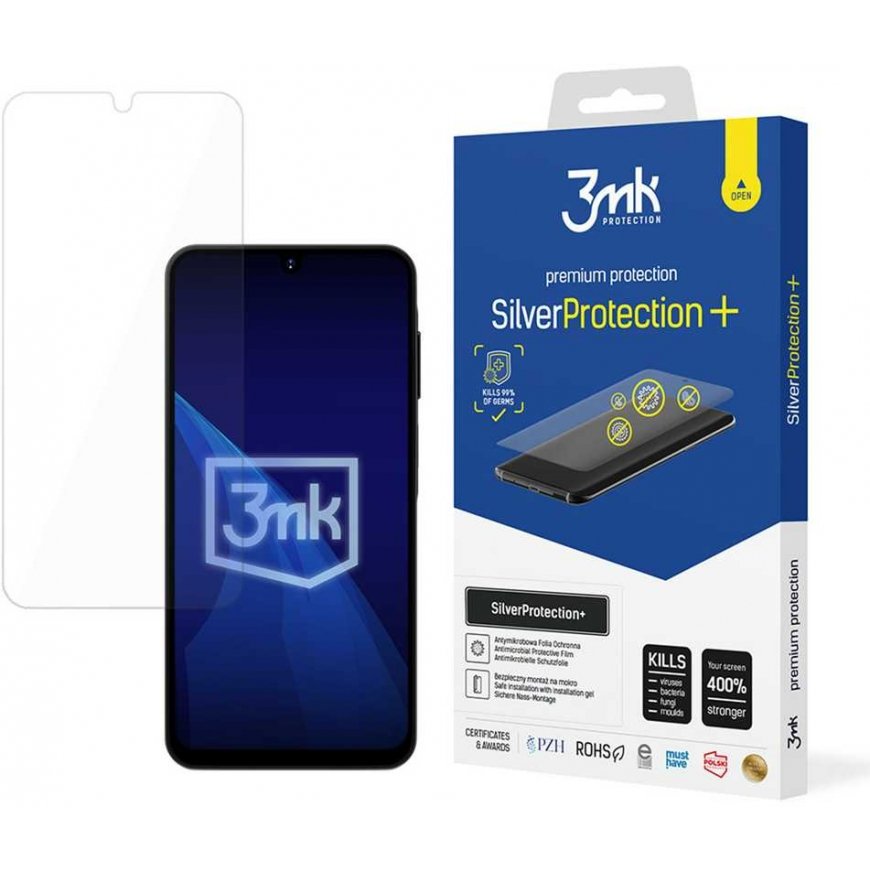 3MK SilverProtect+ Samsung Galaxy A16 Plėvelė antimikrobinė montuojama šlapiuoju būdu – 2