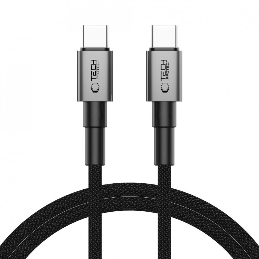 TECH-PROTECT ULTRABOOST DNA TYPE-C CABLE PD100W|5A 100CM IRON GR