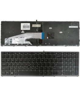 Keyboard HP ZBook 15 G3, G4, 17 G3, G4 (US) with backlight