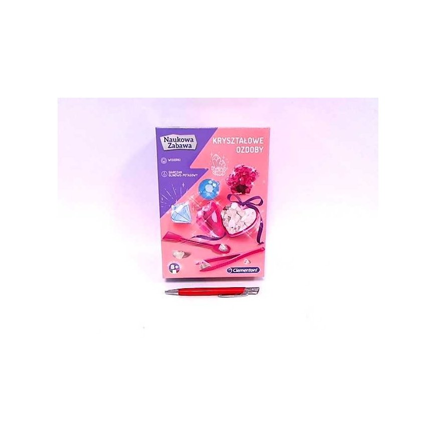 Clementoni Science set. Crystal jewelry – 4