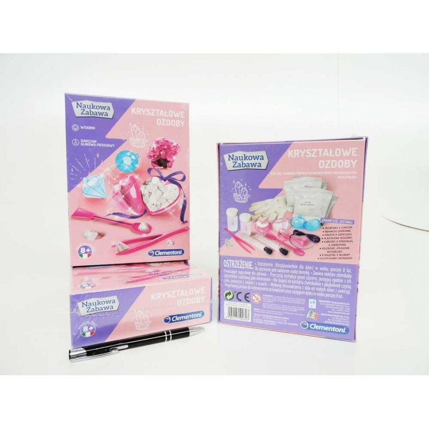 Clementoni Science set. Crystal jewelry – 5
