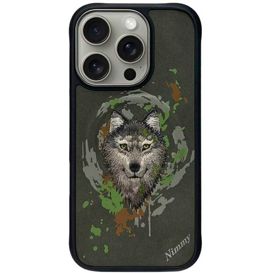 Nimmy Wilk MagSafe Apple iPhone 16 Pro case gray