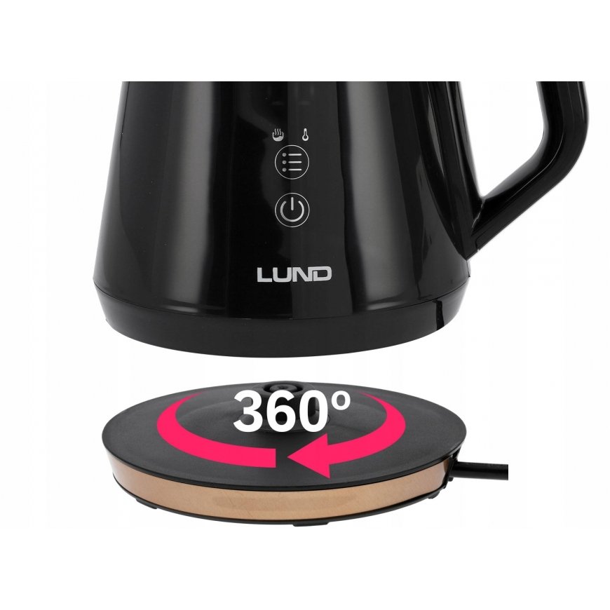 Toya LUND Electric Kettle 1L TEMPERATURE