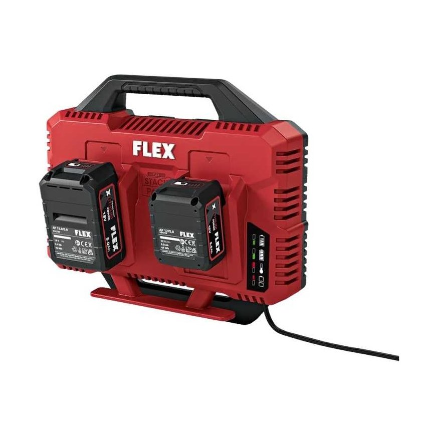 Dual charger FLEX CA SP 2X12/18V 230V – 4