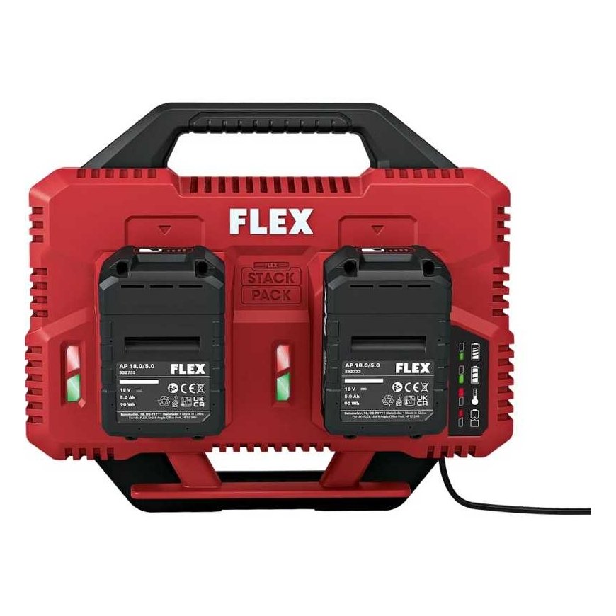 Dual charger FLEX CA SP 2X12/18V 230V – 5